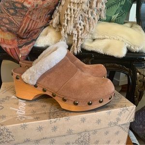 FINAL OFFER Free People Chalet slip on clog 5.5 / 36
